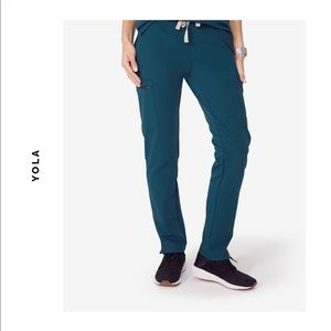 Figs Scrub Pants - Caribbean Blue Yola Pants - S